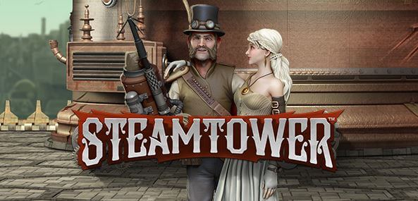Casinostugan spins på Steam Tower
